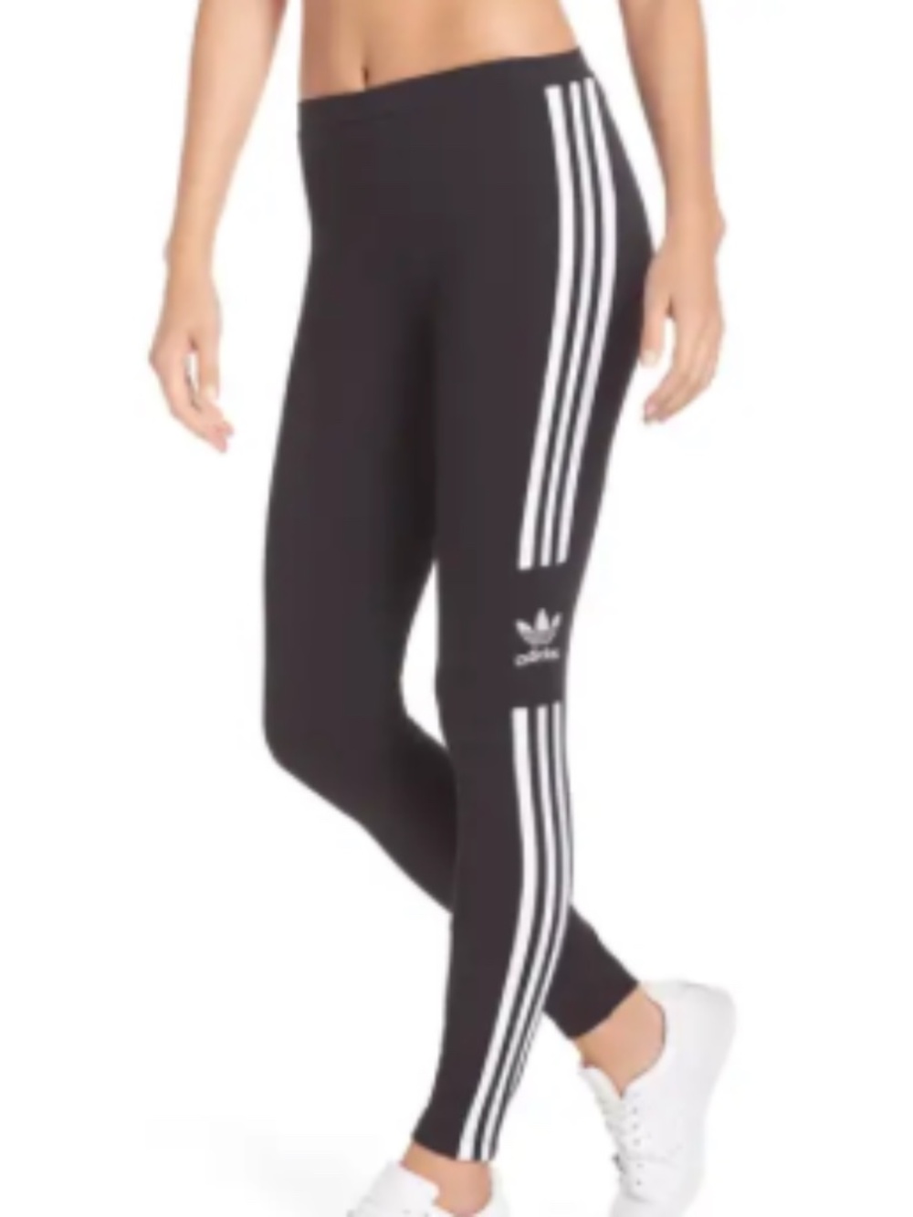 Adidas Originals 3-Stripe Leggings | Black | XS